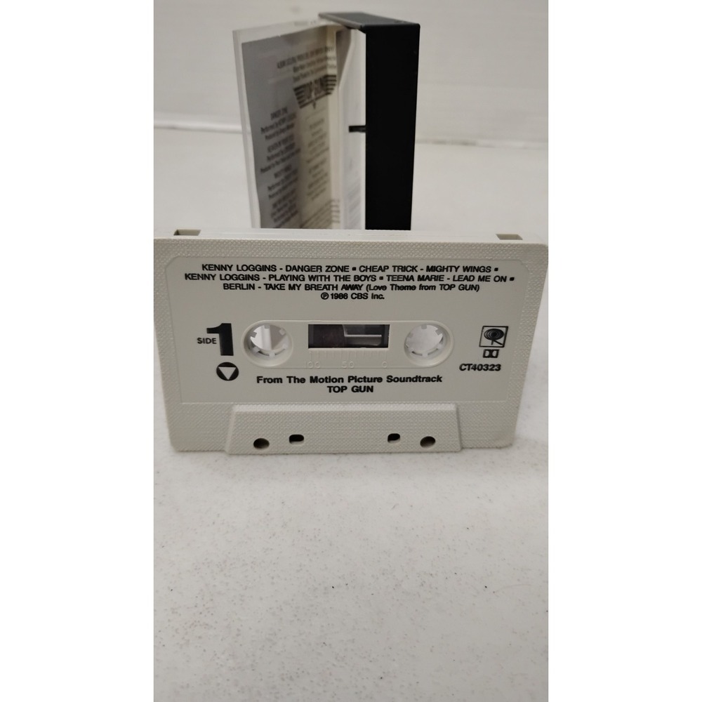 Top Gun Original Motion Picture Movie Soundtrack Cassette Tape 1986 - Picture 2 of 8